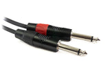 Perfex 2x jack vers jack 3,5mm mini (6m)