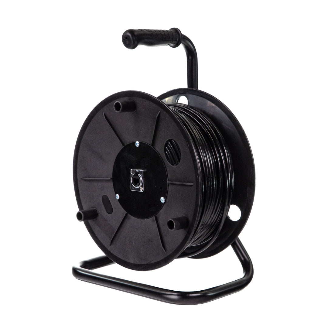 Perfex CAT7 enrouleur de câble (NOIR) 75m