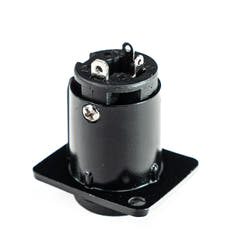 Perfex Jack Femelle connecteur (Noir)