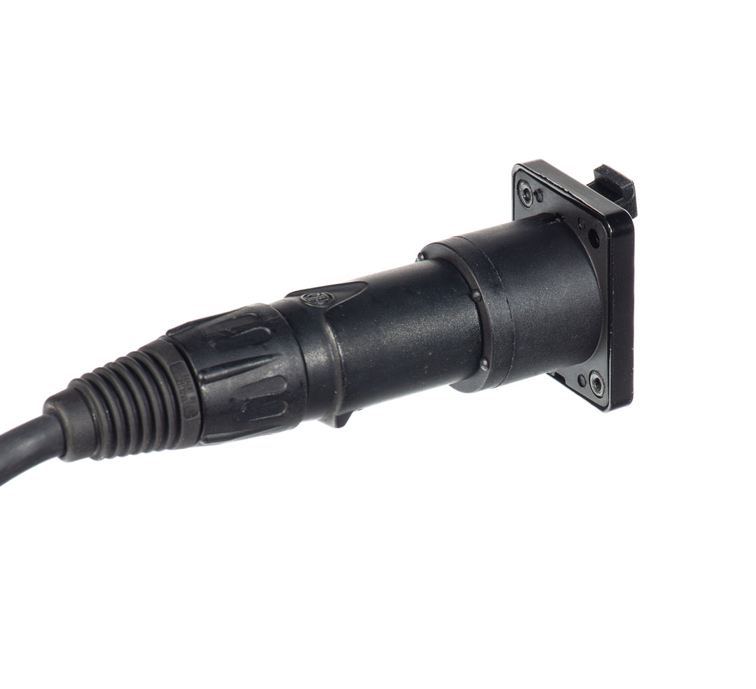 Perfex RJ45 Châssis Prise (Noir)