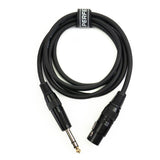 Perfex XLR femelle vers jack équilibré (1,5m)