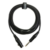 Perfex XLR female to balanced jack (3m)