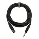 Perfex XLR Femelle vers Jack Équilibré (5m)