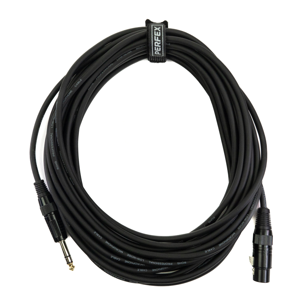 Perfex XLR femelle vers jack équilibré (10m)