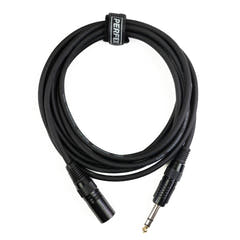 Perfex XLR Mâle vers Jack Équilibré (3m)