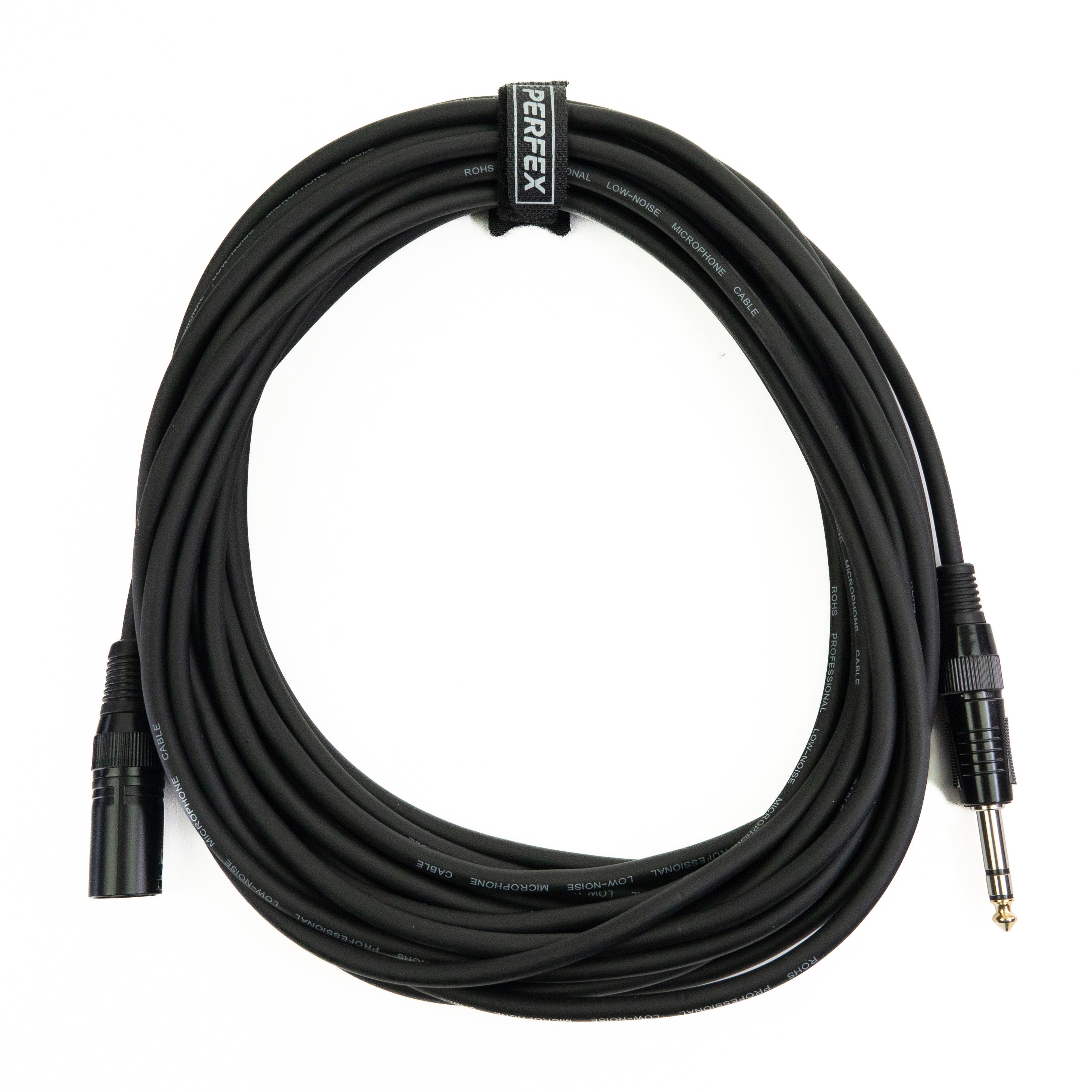 Perfex XLR male to balanced jack (10m)