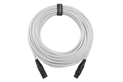 Perfex Câble DMX 3-Pin (10m - Blanc)