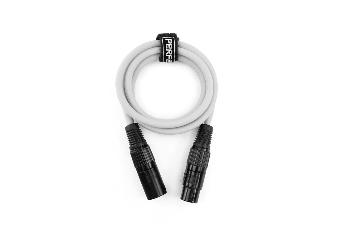 Perfex Câble DMX 3-Pin (1,5m - Blanc)