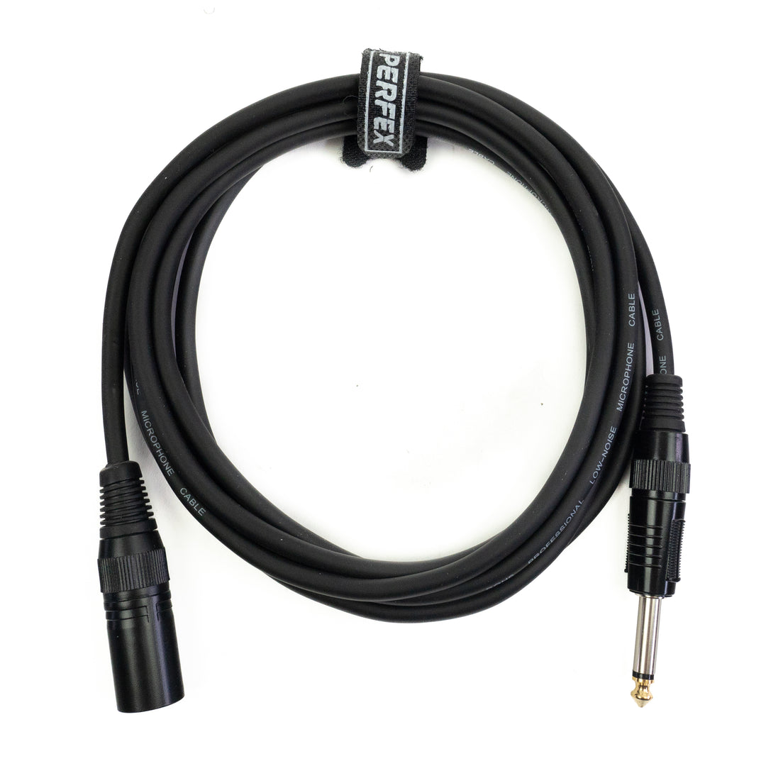 Perfex XLR Mâle vers Jack (3m)