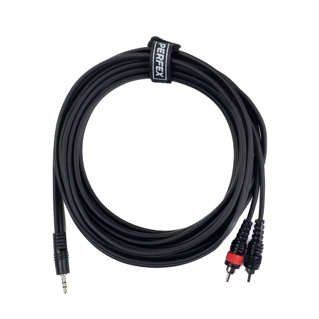 Perfex Câble Minijack 3,5mm vers RCA Phono (6m)