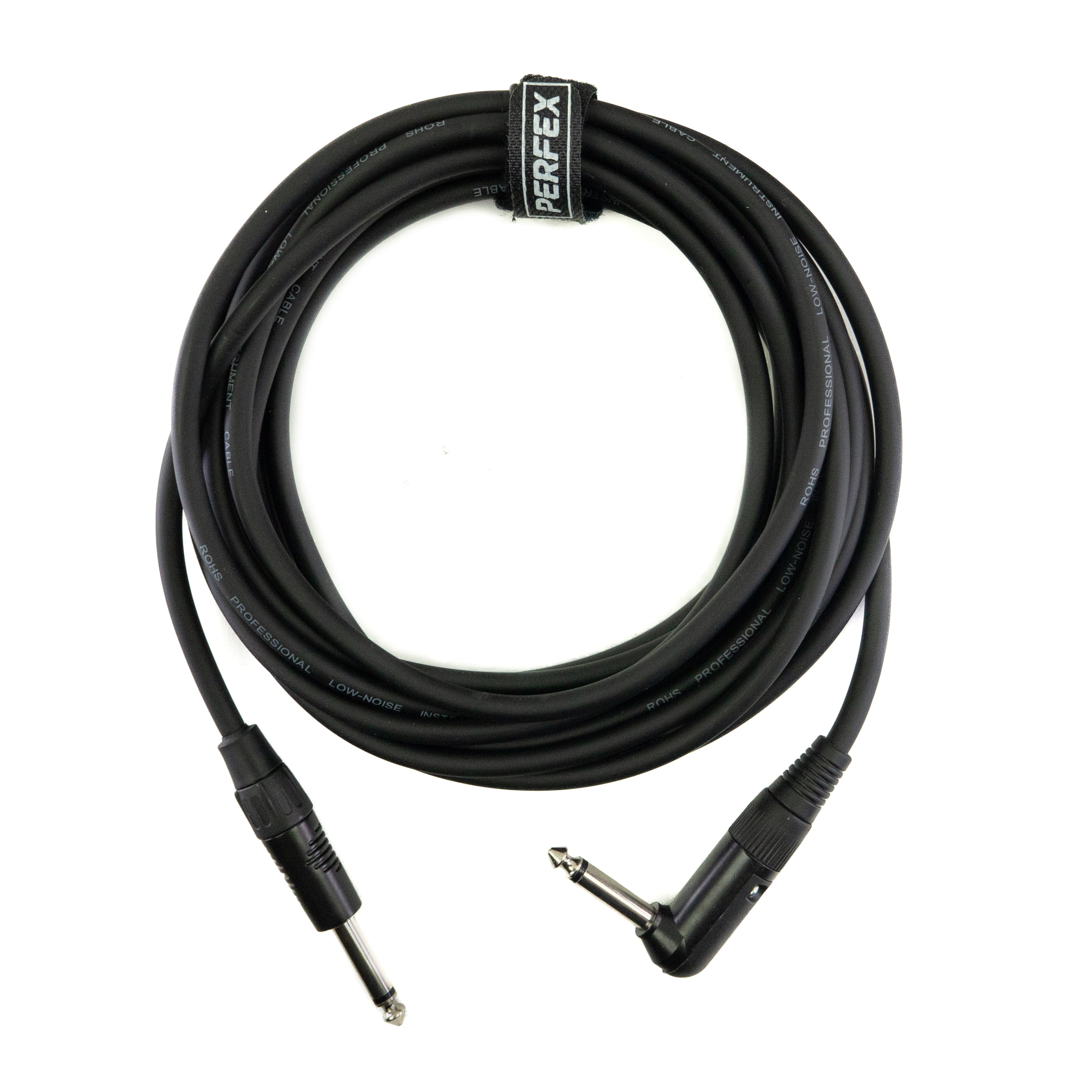 Perfex angled jack to straight jack cable (5m)