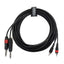 Perfex 2x Jack vers 2x Phono RCA Câble (6m)
