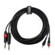 Perfex 2x Jack vers 2x Phono RCA Câble (6m)