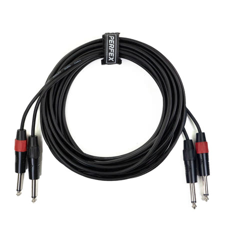 2x JACK TS vers 2x JACK TS (6m)