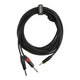 Perfex 2x jack to 3.5mm mini-jack cable (6m)