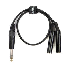 Perfex Câble Splitter Casque 6,3mm (0,5m)