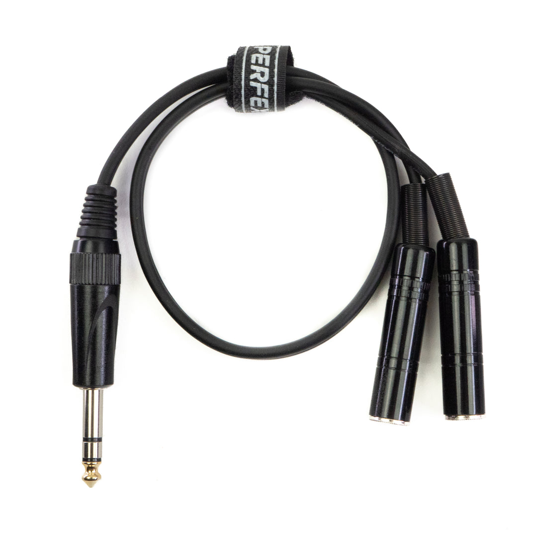 Perfex Câble Splitter Casque 6,3mm (0,5m)