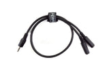 Perfex Câble séparateur casque jack 3,5mm (0,5m)