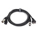 Perfex Shucko & XLR Combination Cable (Audio, 1.5m)