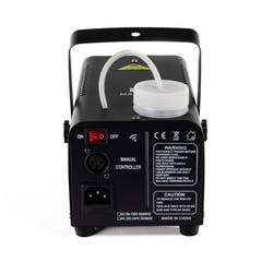 Marconi RGB Machine à brouillard (400 W, Sort) Bundle
