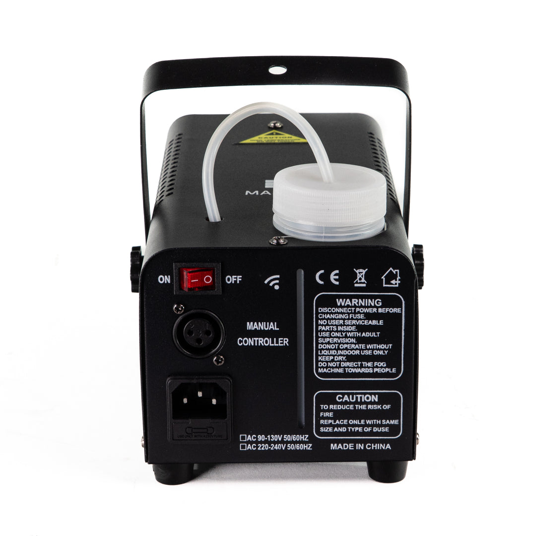 Marconi RGB Machine à brouillard (400 W, Sort) Bundle