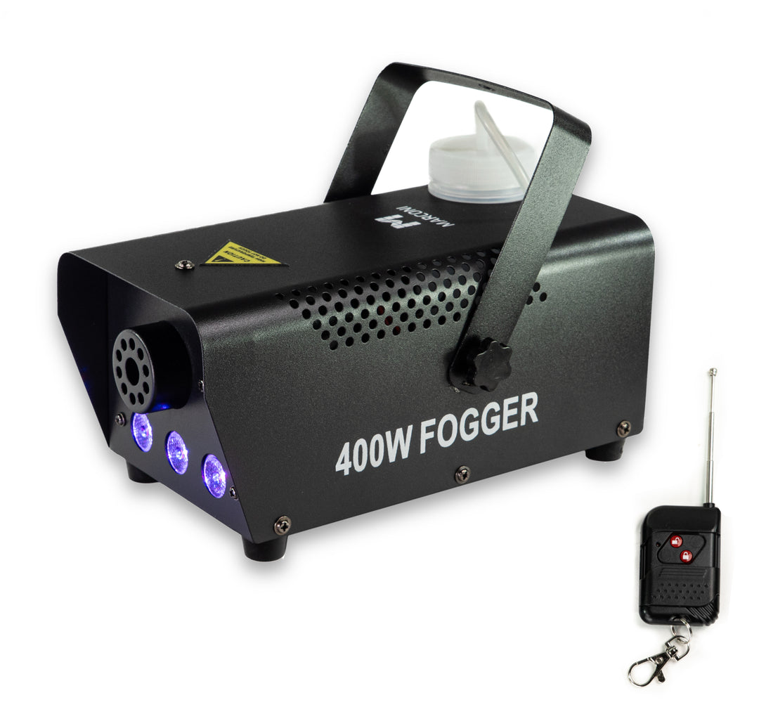 Marconi RGB - Machine à brouillard (400 W, Noir)