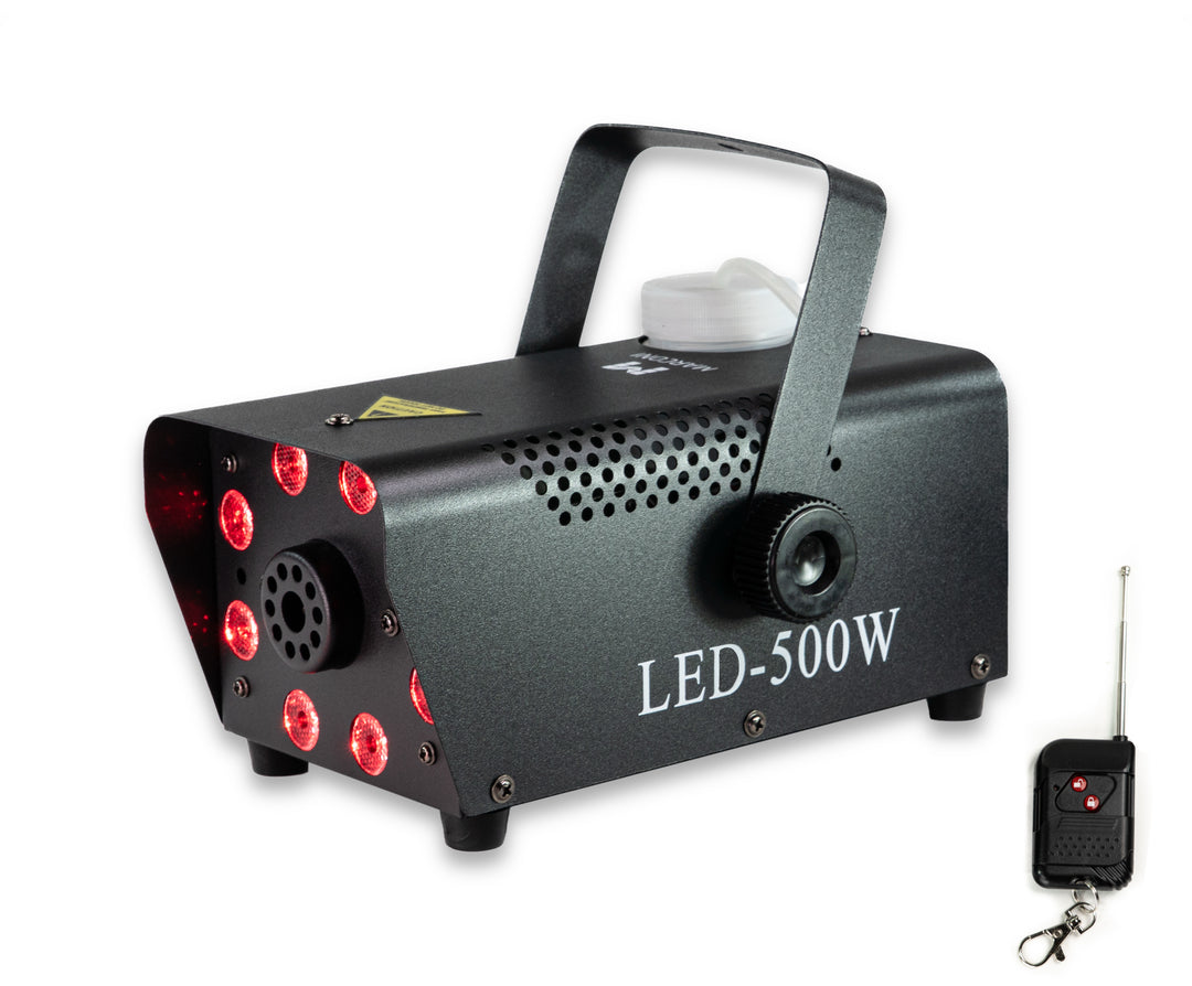 Marconi Full RGB Machine à brouillard (500 W, Sort) Bundle