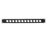 Perfex Panneau rack 1 unité pour 12 (D-Type)