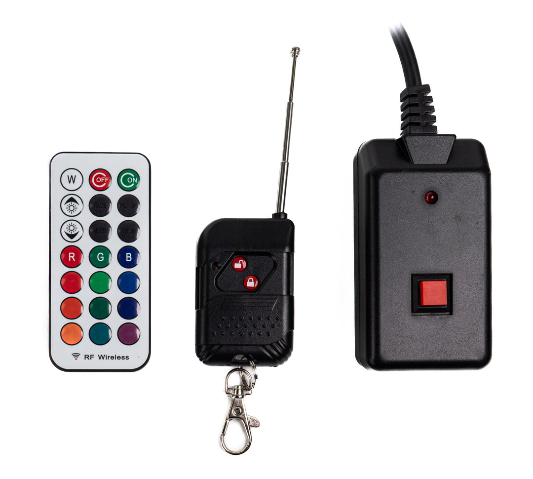 Marconi Full RGB Machine à brouillard (500 W, Sort) Bundle