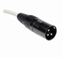 Perfex Câble DMX 3-Pin (10m - Blanc)