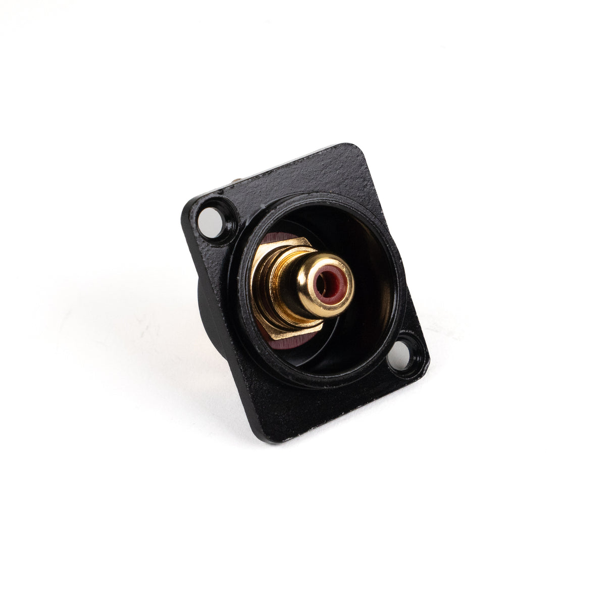 Perfex RCA Phono Female Chassis Connector (Red, Black)