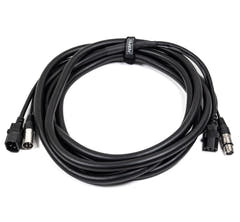 Perfex IEC & XLR Câbles Muïipies (DMX, 5m)
