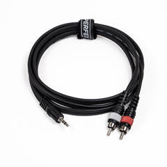 Perfex Câble adaptateur Minijack vers 2 x RCA Phono (1,5m)