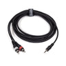 Perfex Câble adaptateur Minijack vers 2x RCA Phono (3m)