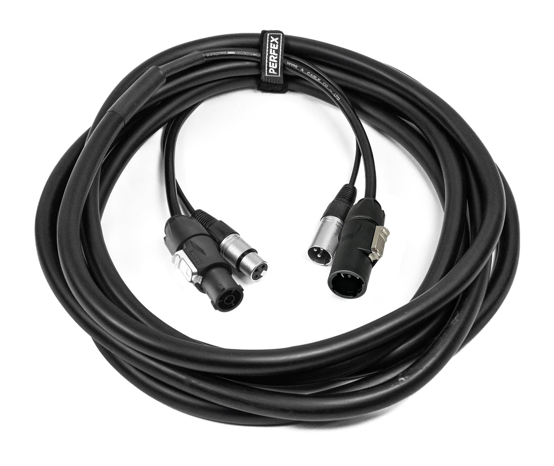 Perfex True1 & XLR Câble combiné (DMX, 10m)