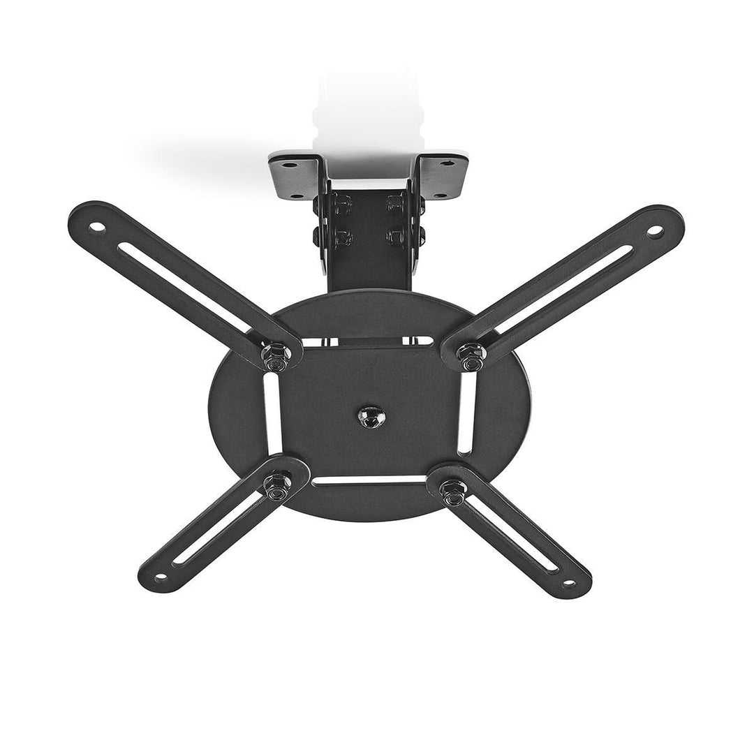 Support plafond projecteur entièrement articulé (Noir, 10kg)