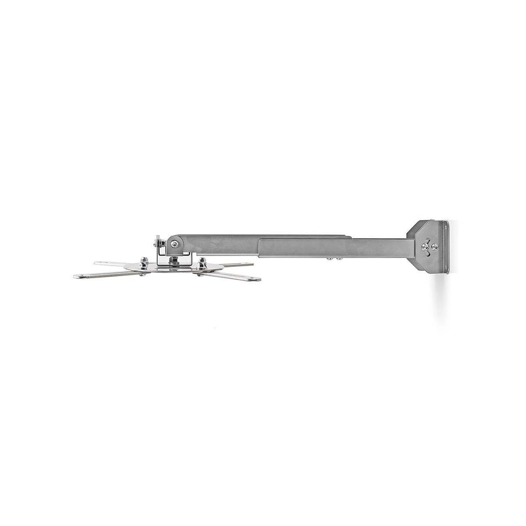 Support mural projecteur entièrement articulé (Argent, 10kg)