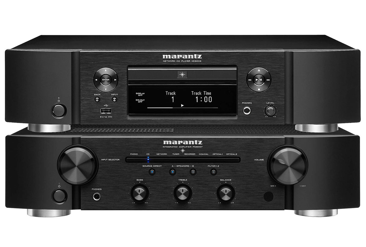 Marantz ND8006/PM6007 Lecteur CD (Noir)