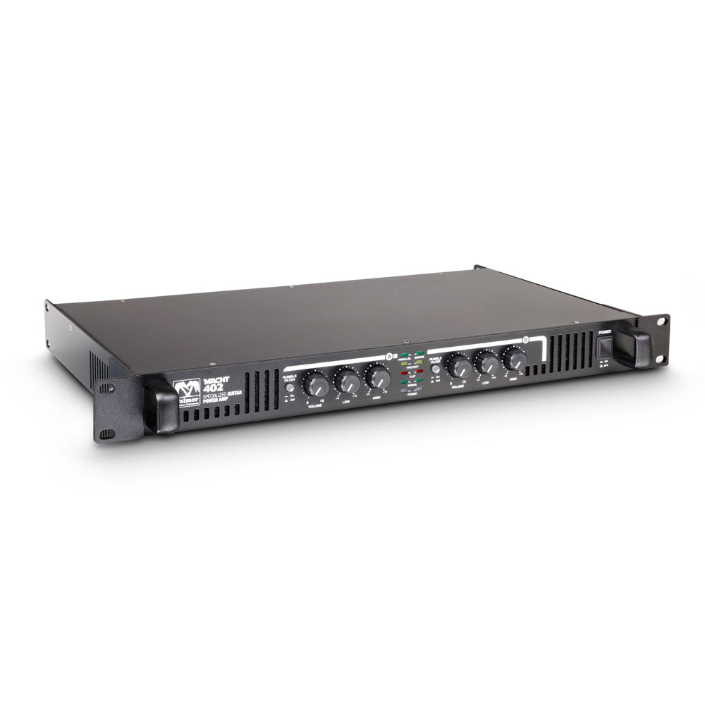 Palmer MACHT 402 - Amplificateur d’effets stéréo 19" pour guitare