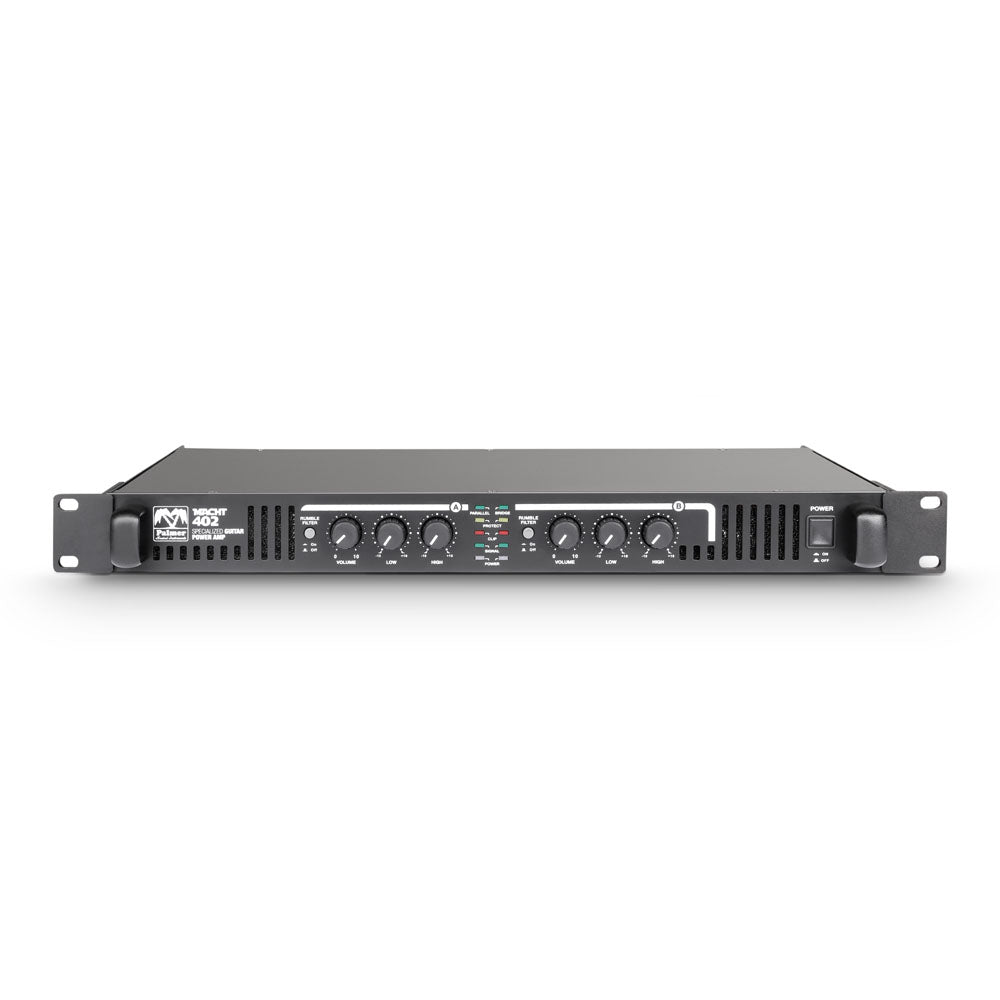 Palmer MACHT 402 - Amplificateur d’effets stéréo 19" pour guitare