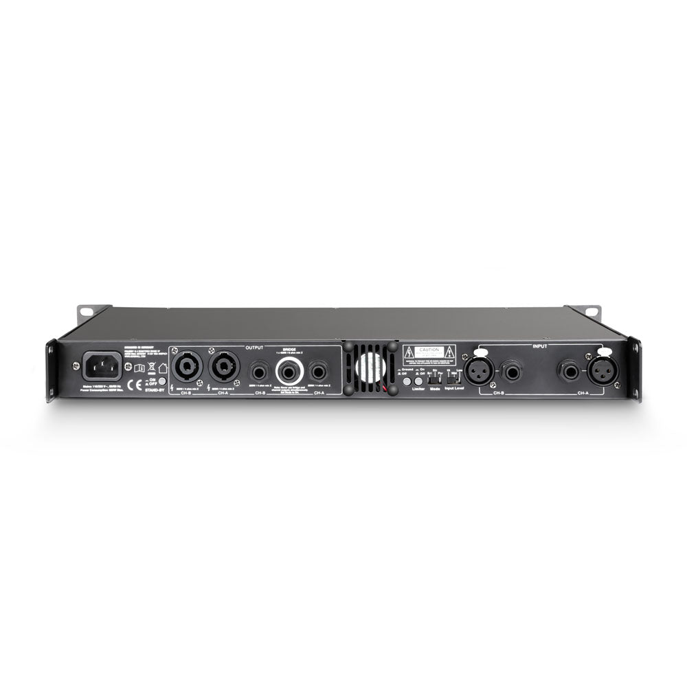 Palmer MACHT 402 - Amplificateur d’effets stéréo 19" pour guitare