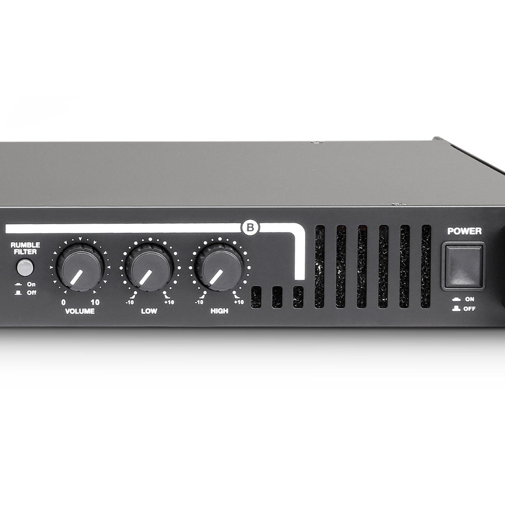 Palmer MACHT 402 - Amplificateur d’effets stéréo 19" pour guitare