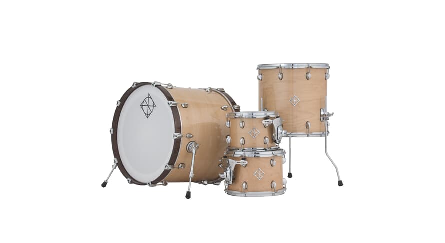 Dixon Cornerstone Hybrid PODCSTH422-01-N kit de fûts, érable naturel brillant