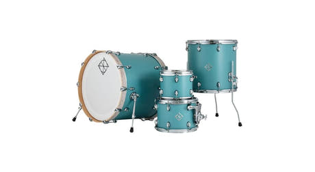Dixon PODCSTM422-01-QB set de fûts, bleu quetzal satiné
