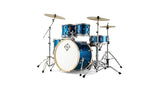 Dixon PODSP522AOBS-EU Spark kit de batterie 22", Ocean Blue Sparkle