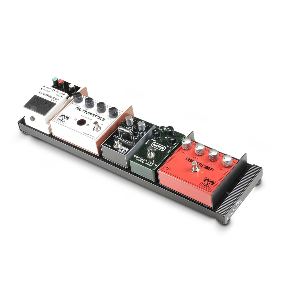 Palmer PEDALBAY® 50 S - Pedalboard compact et léger avec softcase de protection, 50 cm