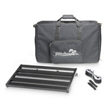 Palmer PEDALBAY® 60 L - Pedalboard léger et réglable avec softcase de protection, 60 cm