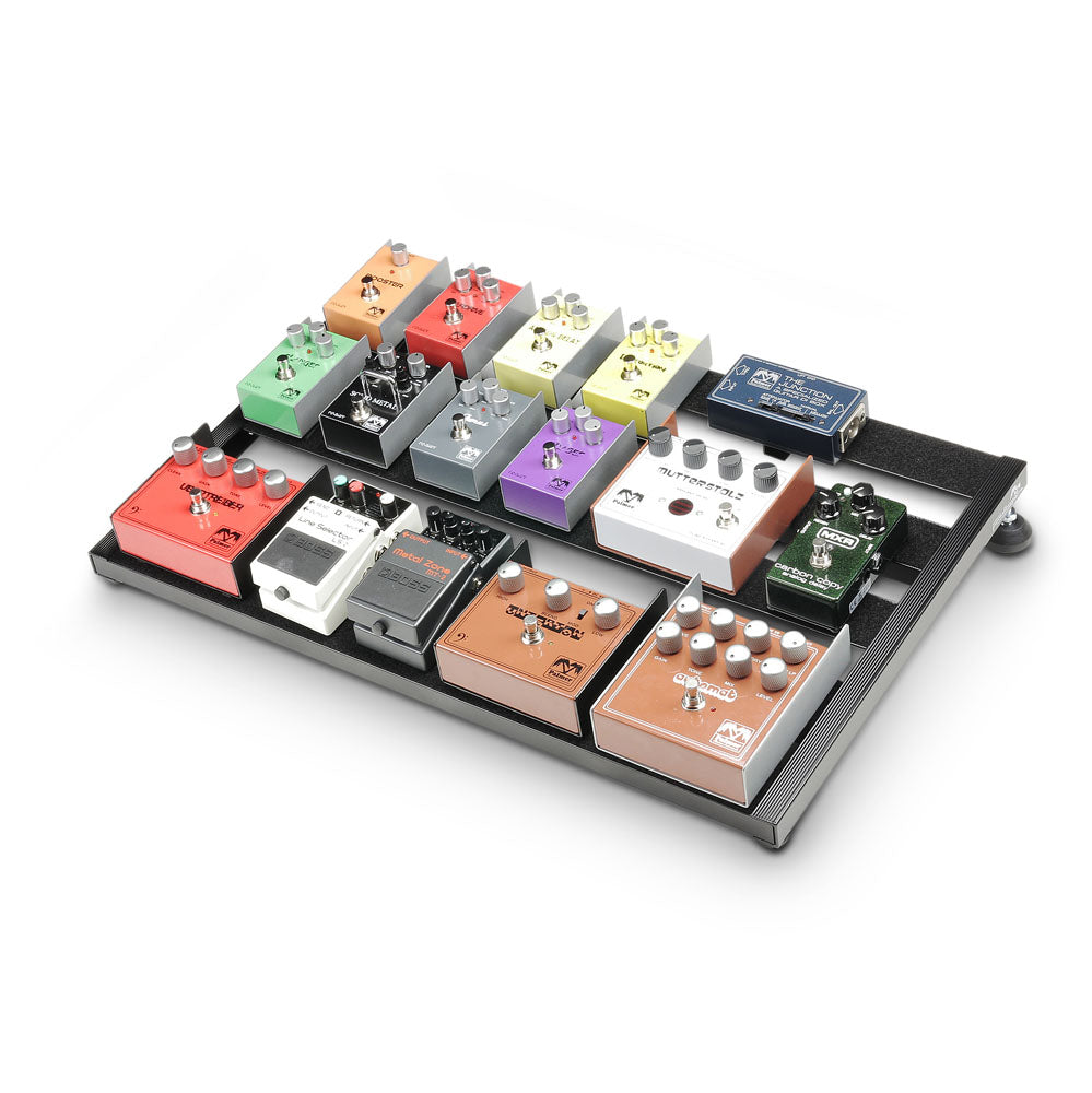 Palmer PEDALBAY® 60 L - Pedalboard léger et réglable avec softcase de protection, 60 cm