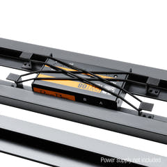 Palmer PEDALBAY® 60 L - Pedalboard léger et réglable avec softcase de protection, 60 cm