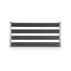 Palmer PEDALBAY® 60 - Pedalboard léger et réglable avec softcase de protection, 60 cm
